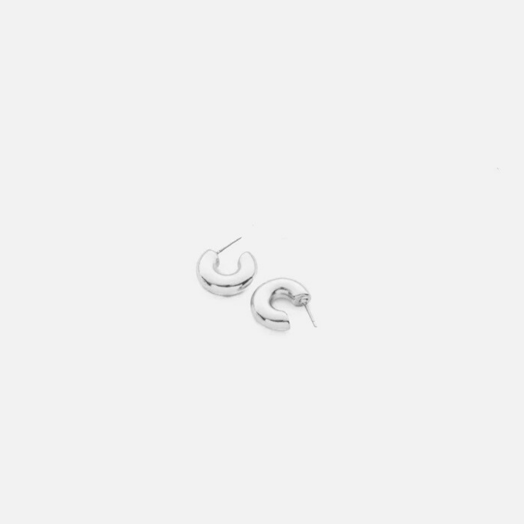 Silver Essentials Hoops - XS