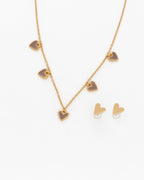 Heartbeat Necklace Set