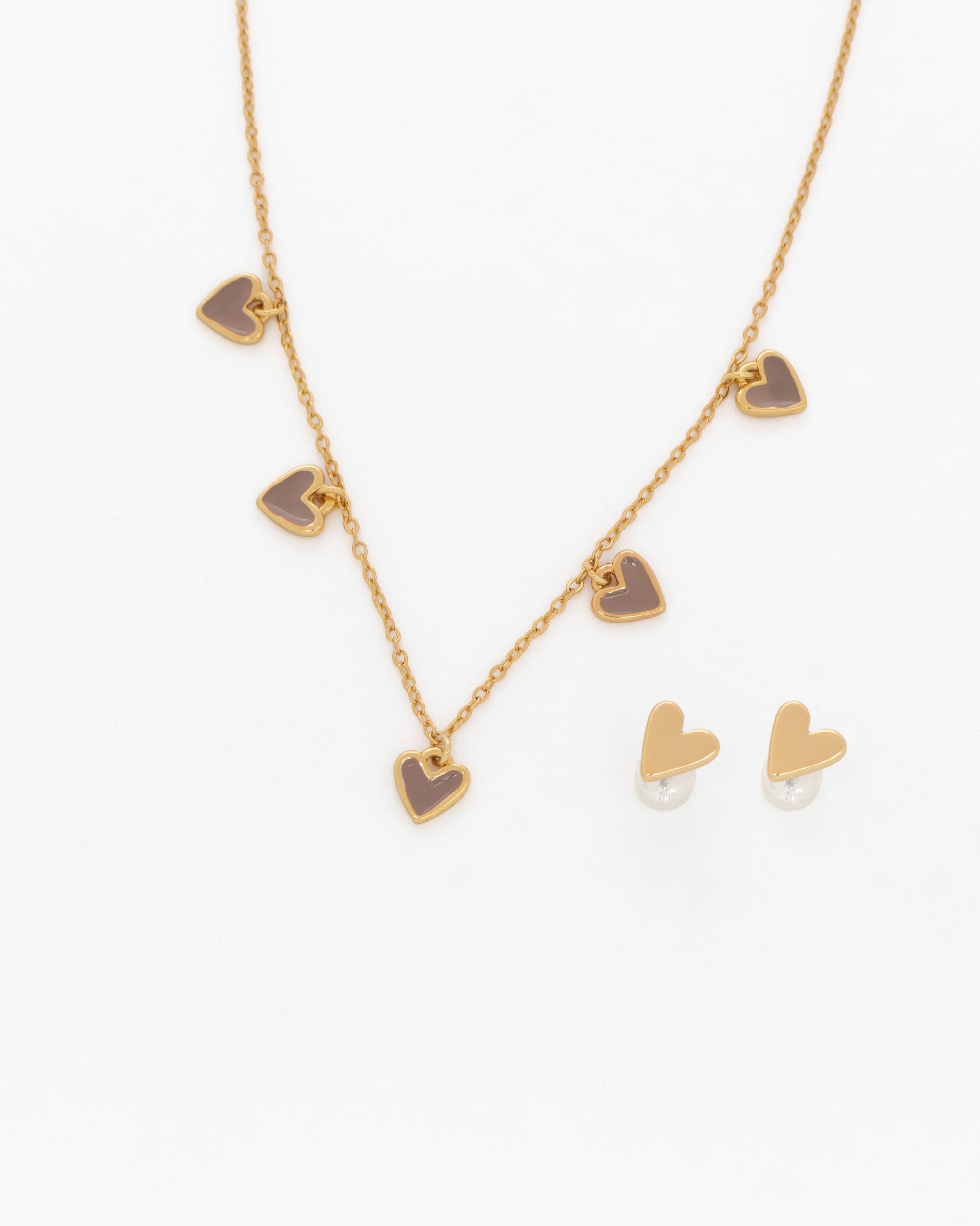 Heartbeat Necklace Set