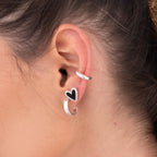 Silver heart set