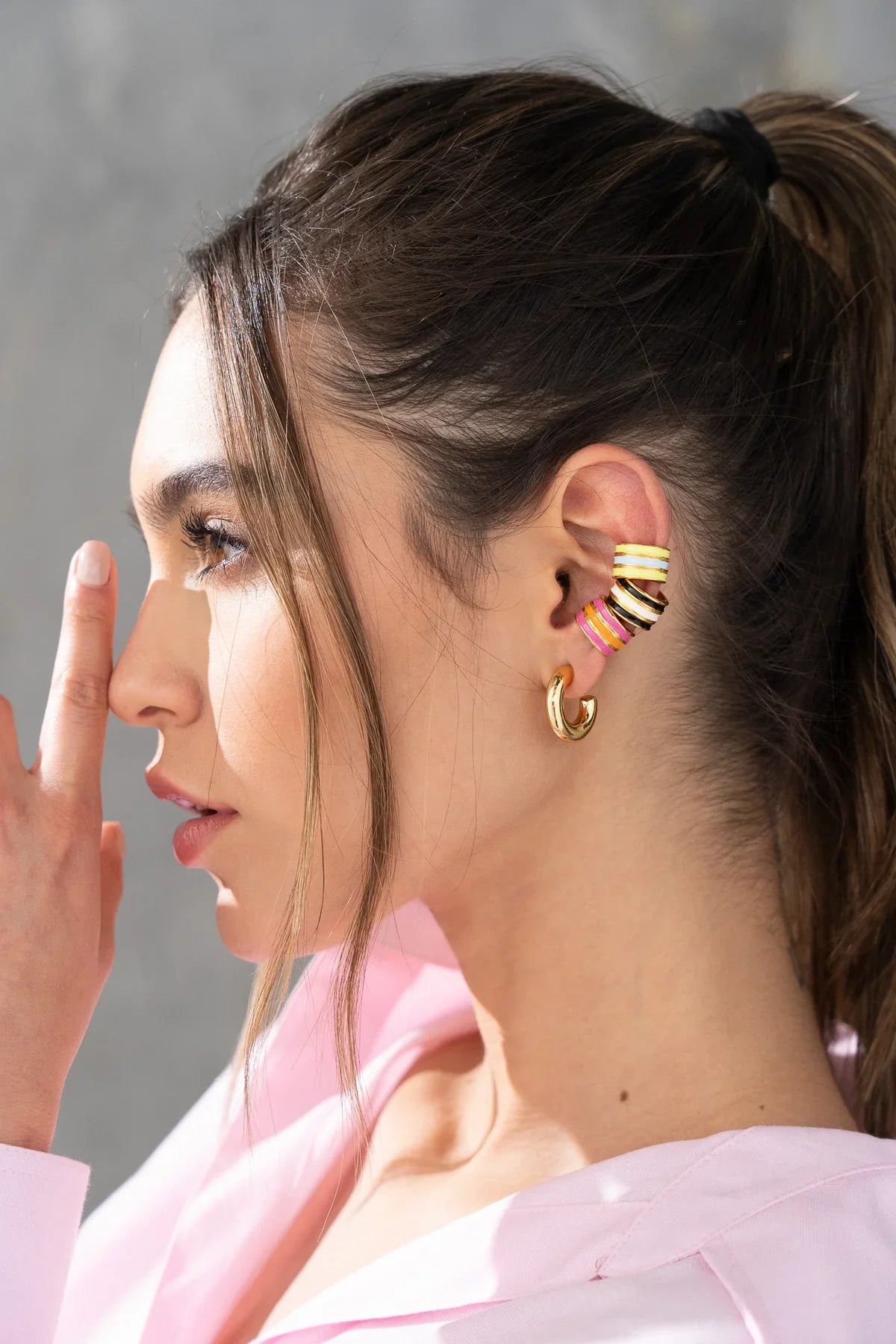 Hand Painted Ear Cuff Line