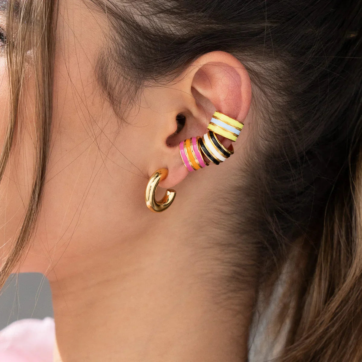Hand Painted Ear Cuff Line