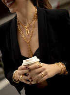 Adjustable Link Chain Necklace