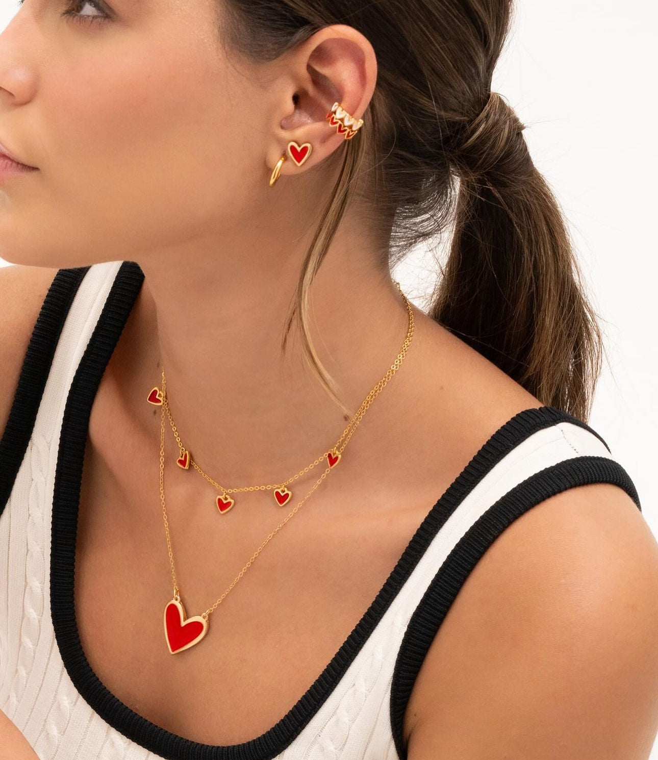 Classic Heart Studs