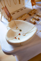 Heart Pendant Necklace Set
