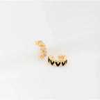 Heart Ear Cuff X2