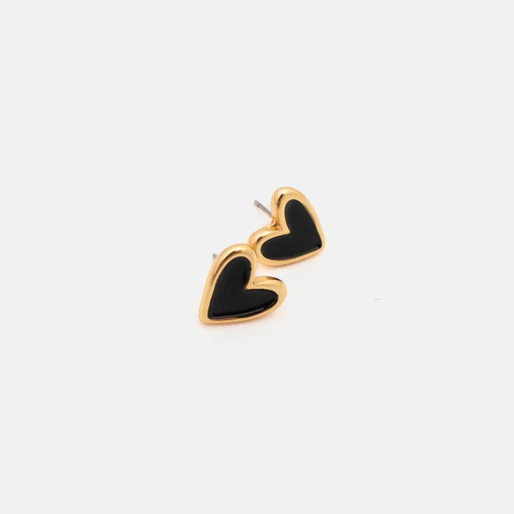 Classic Heart Studs