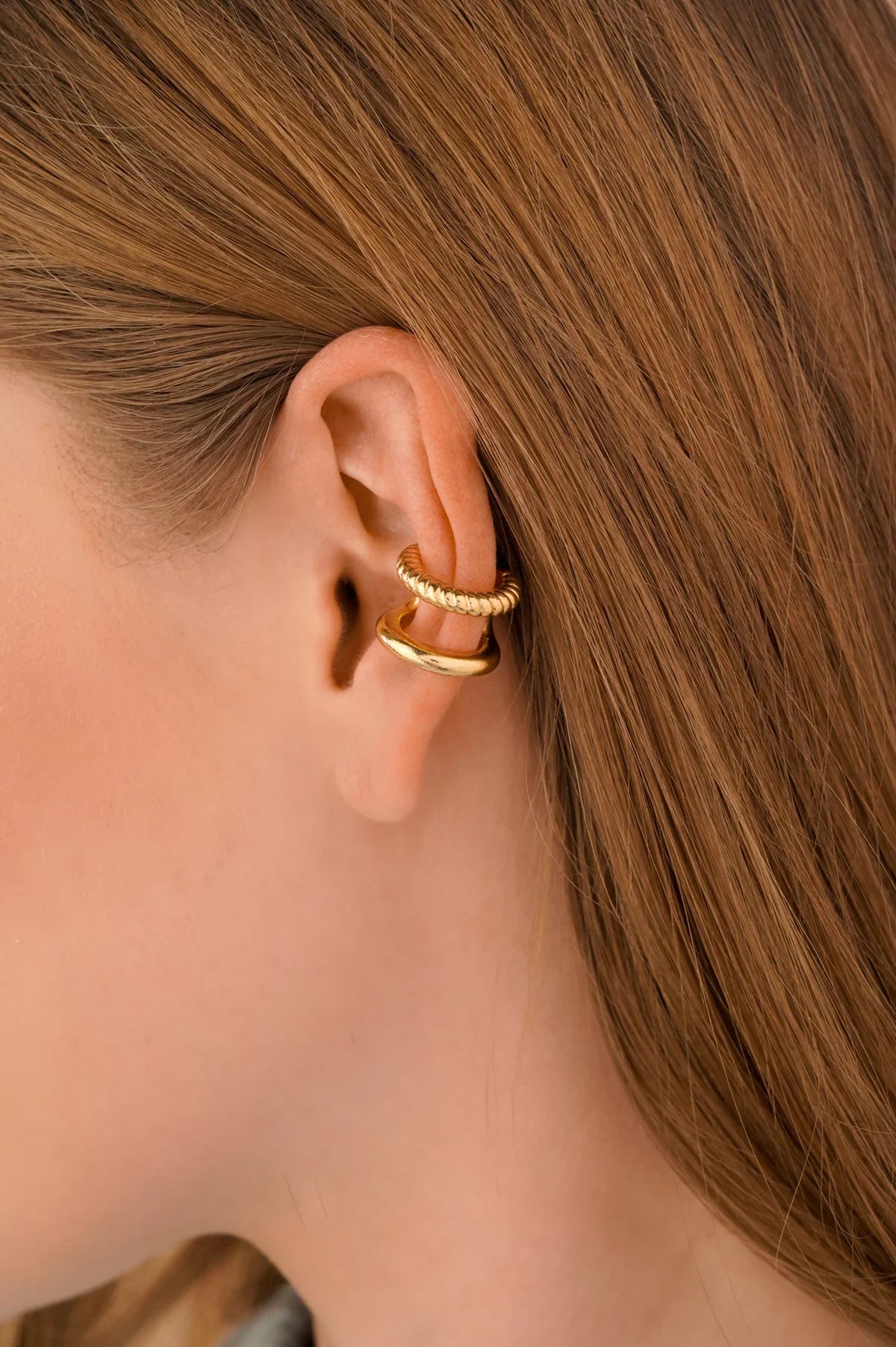 Double Bow Ear cuff