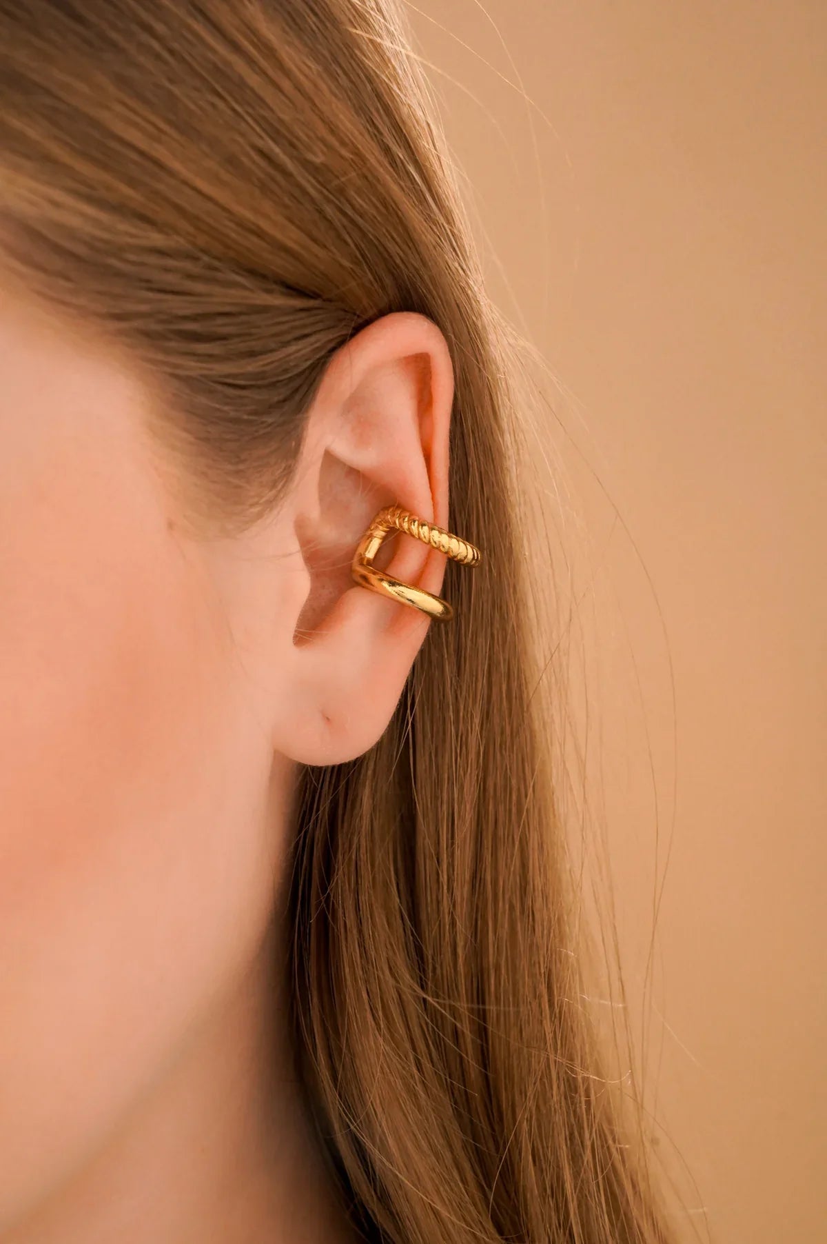 Double Bow Ear cuff