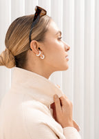 Silver Essentials Hoops - S