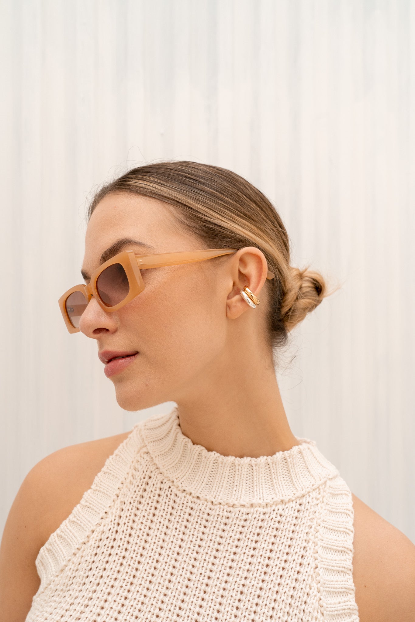 Classic Gold & Silver Ear Cuff Set