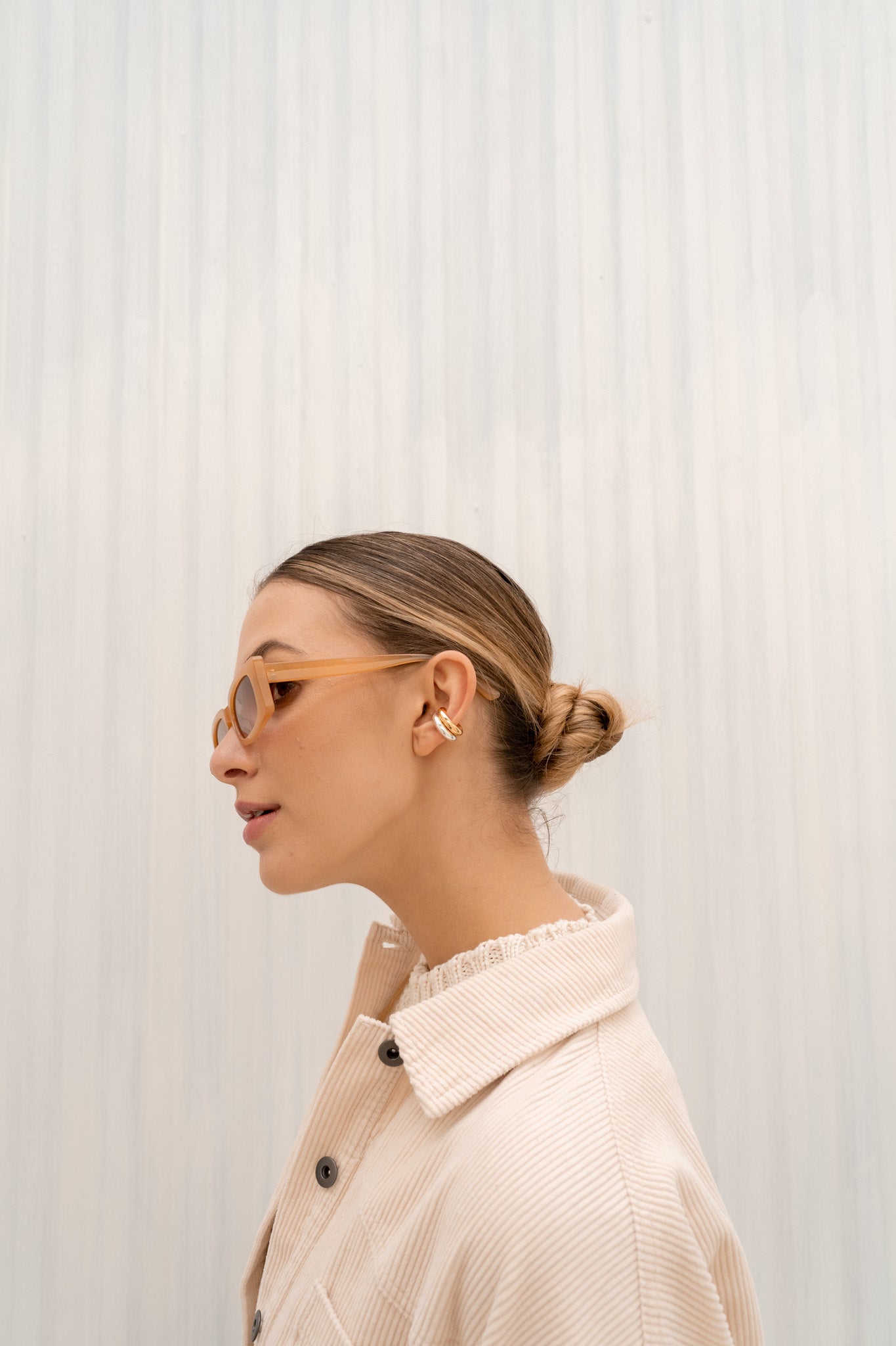Classic Gold & Silver Ear Cuff Set