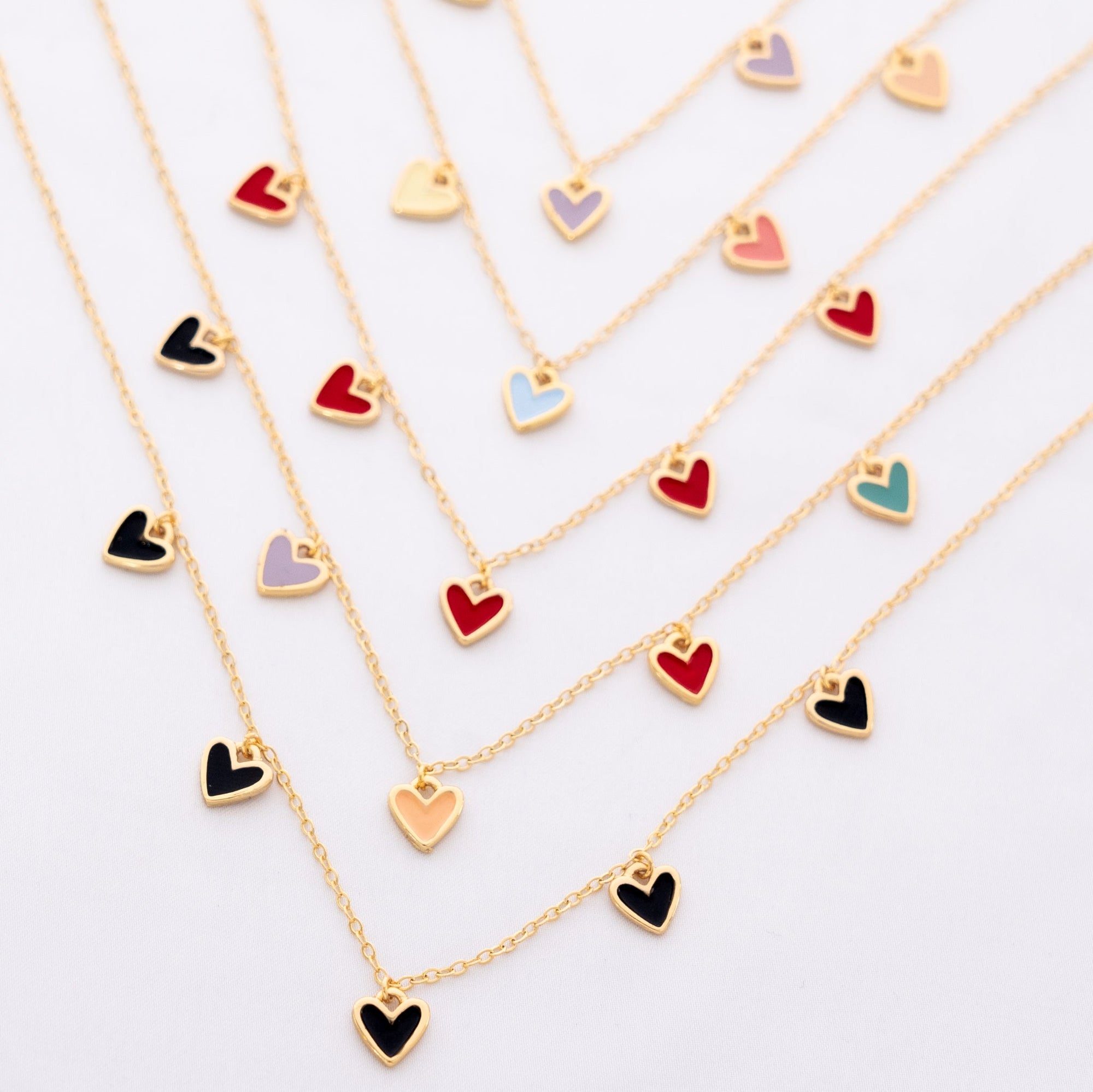 Heartbeat Necklace Set
