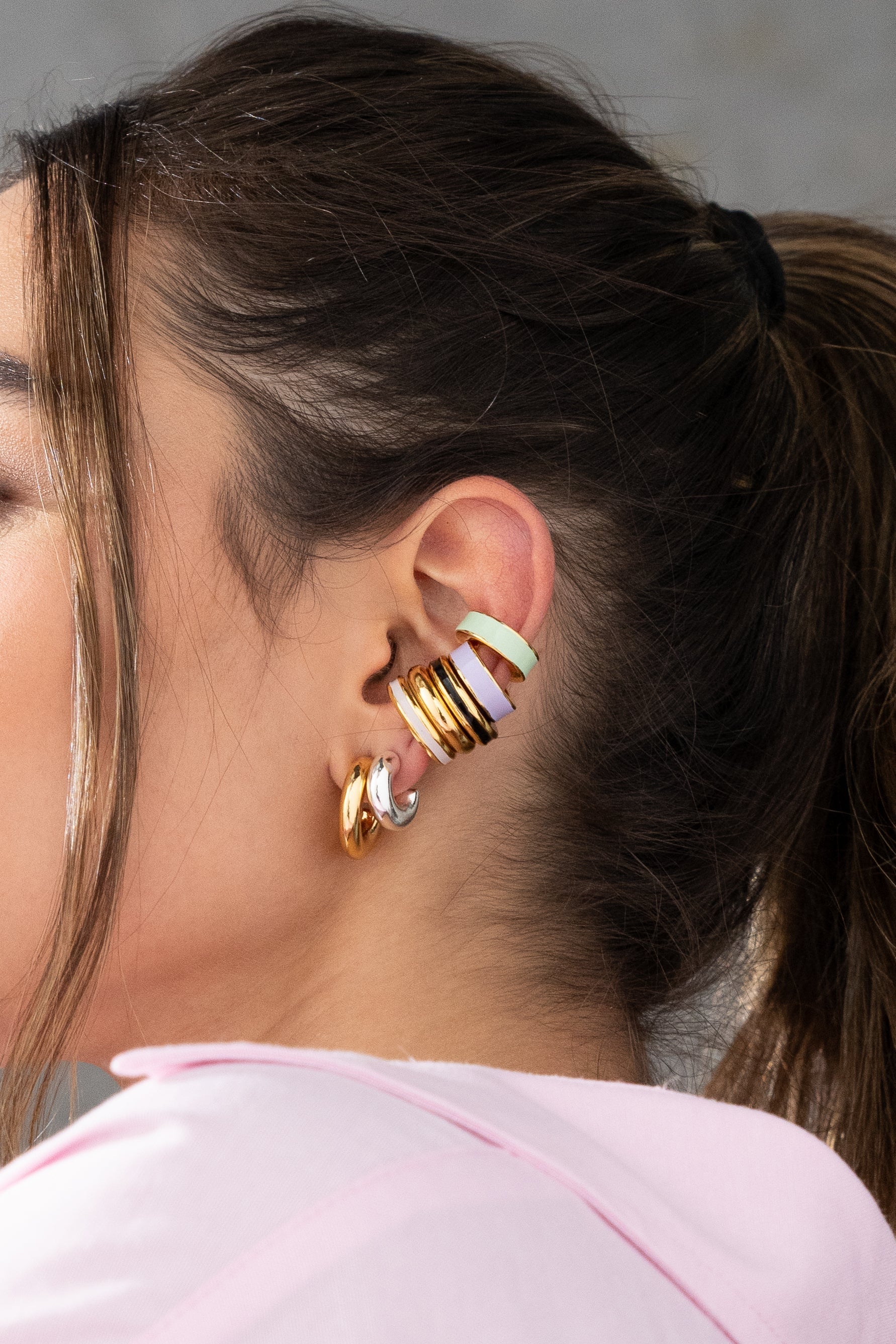 Hand Painted Classic Ear Cuff