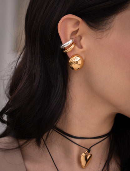 CLASSIC SILVER EAR CUFF