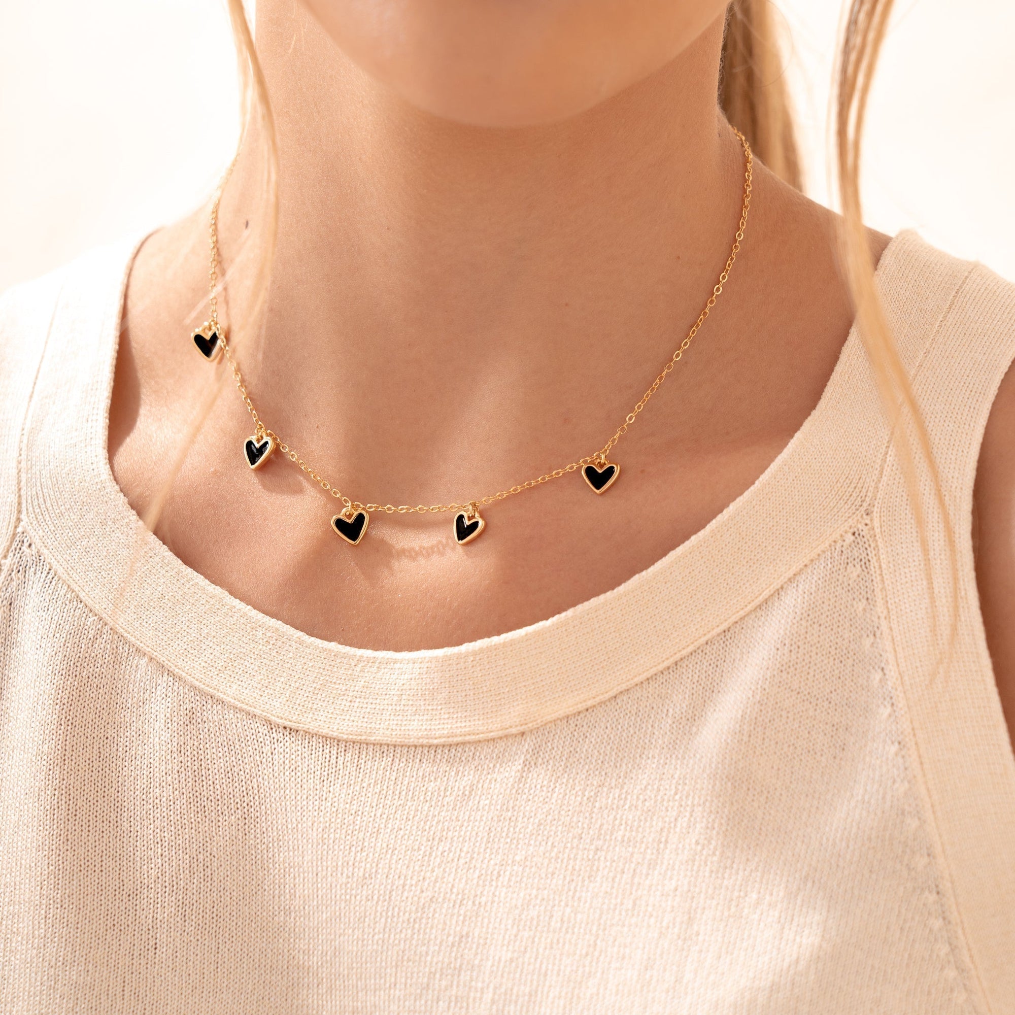 Heartbeat Necklace Set