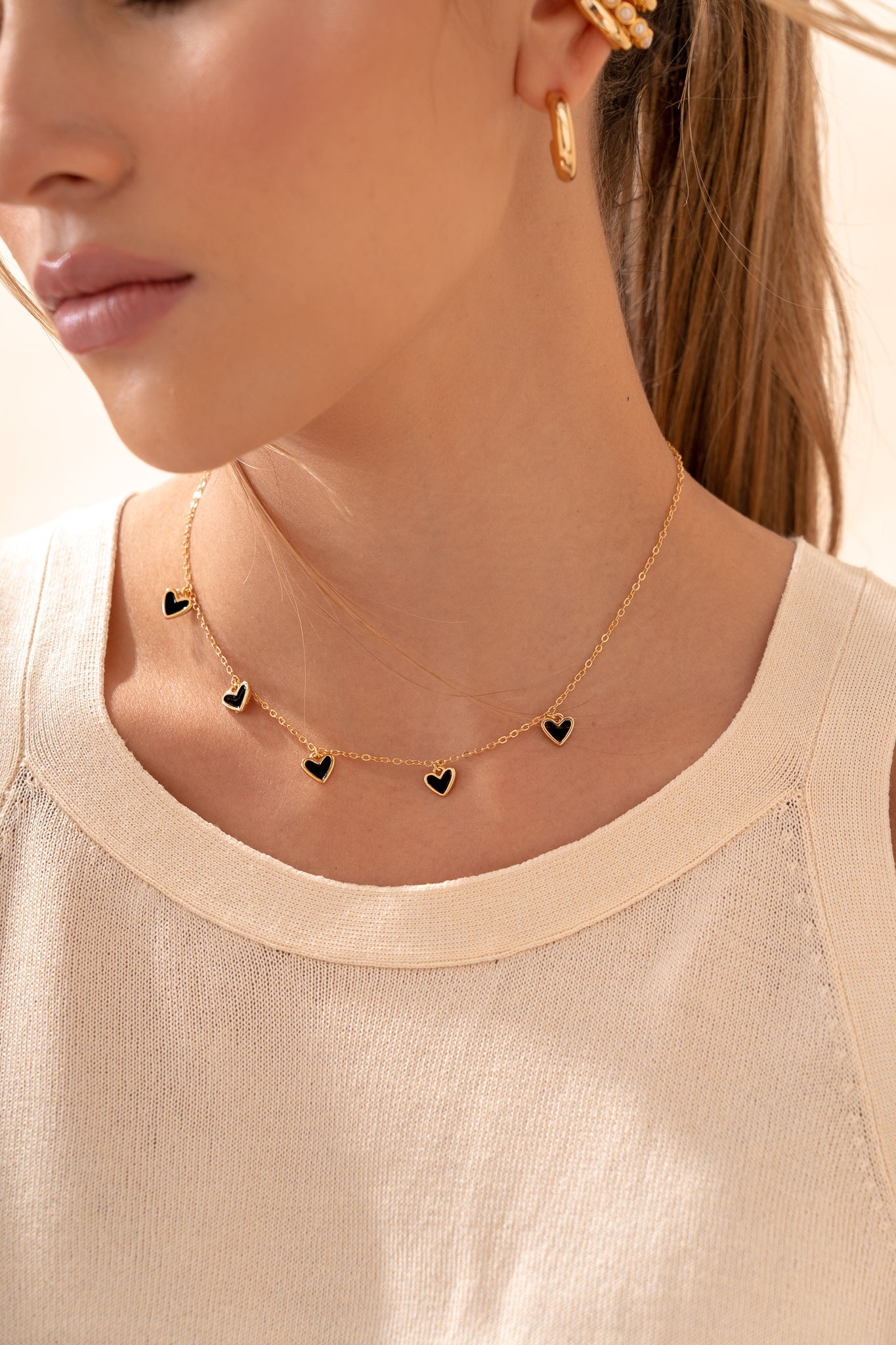 Heartbeat Necklace Set