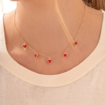 HEARTBEAT SET RED