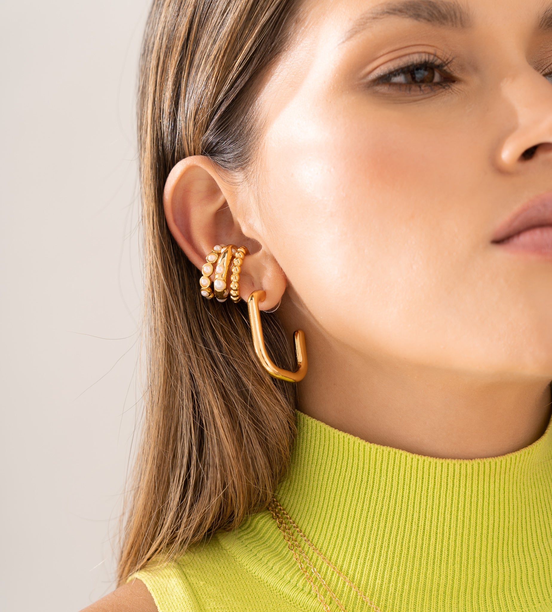 Pearl Ear Cuff S