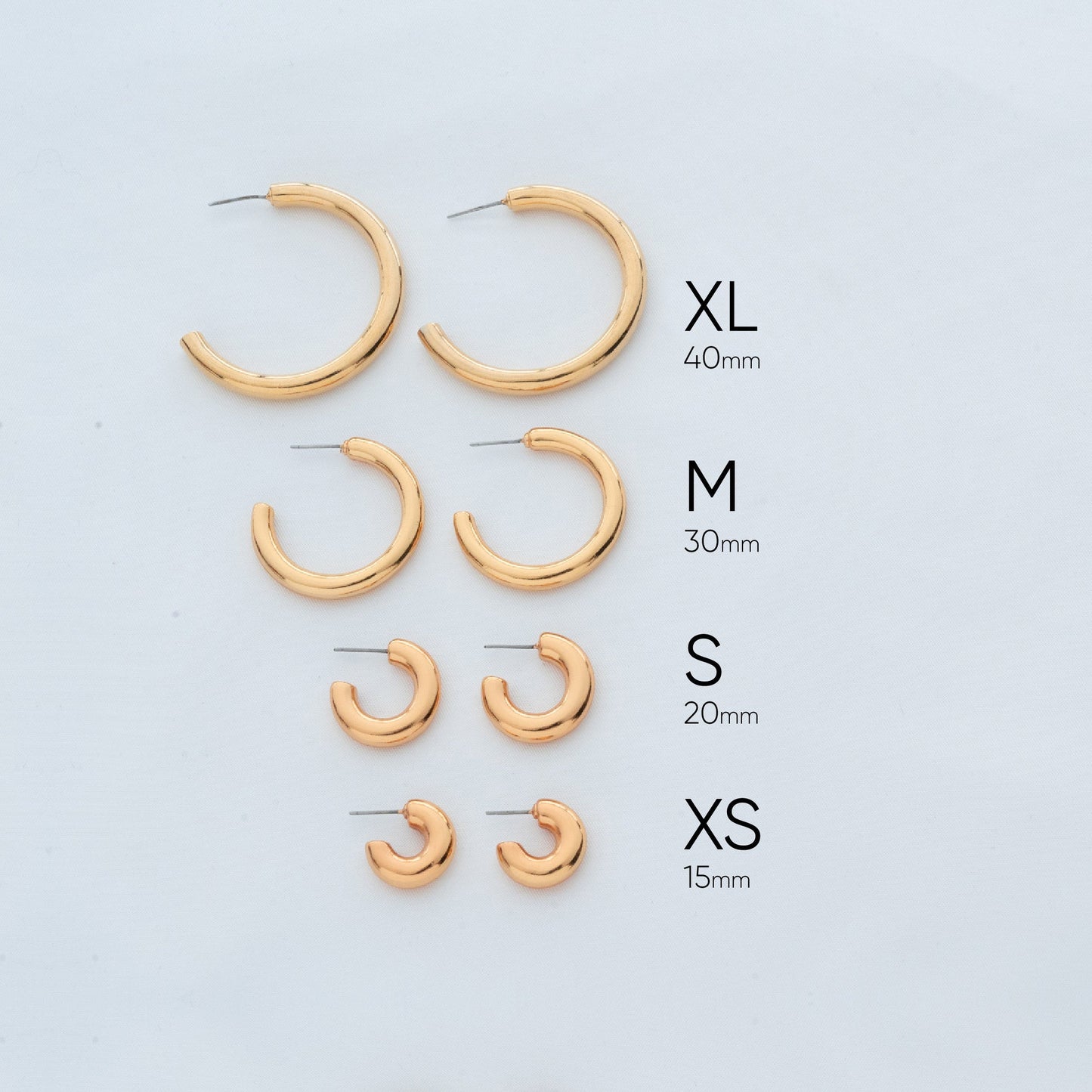 GOLDEN HOOP LUXE - S