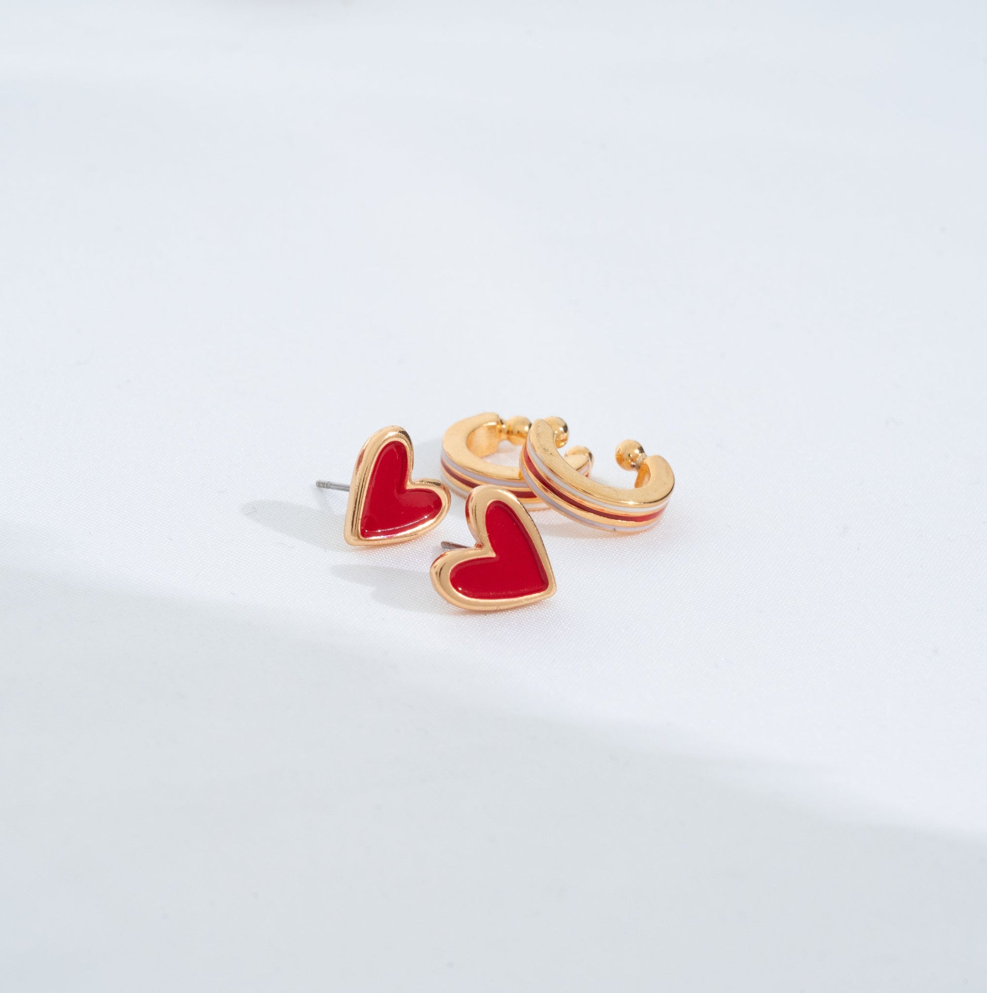 Classic Heart Studs