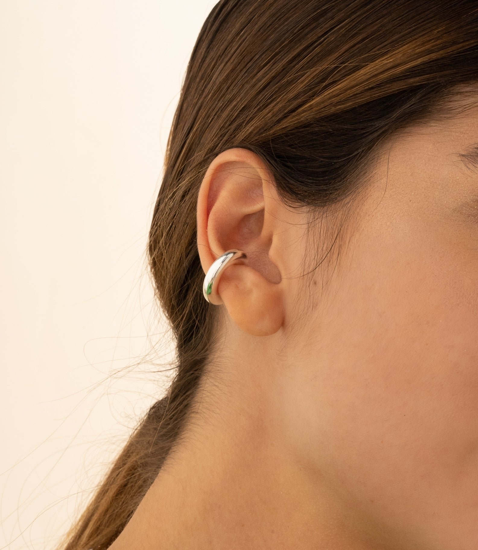 Classic Silver Ear Cuff